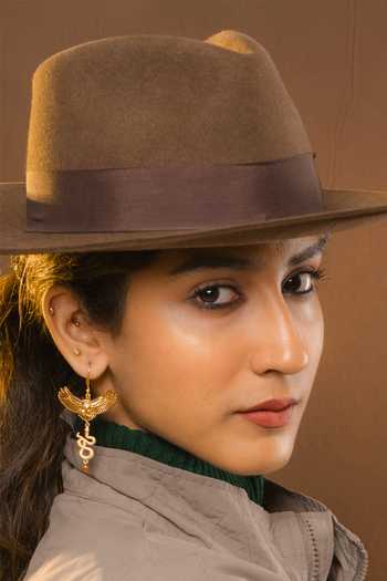 Totapari Corbett Eagle Owl Earrings 