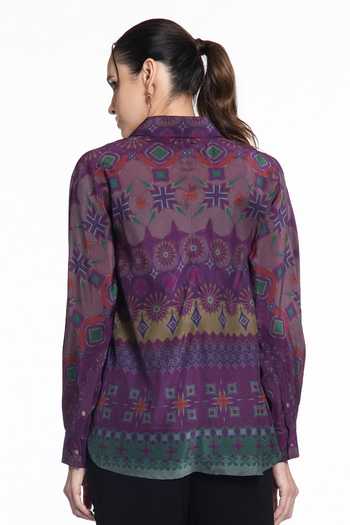Siddhartha Bansal Imperial Mosaic Print Shirt 