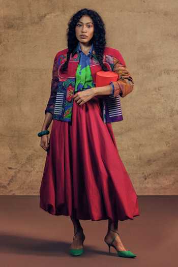 Siddhartha Bansal Balloon Skirt 