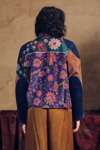 Siddhartha Bansal Patchwork Print Jacket 