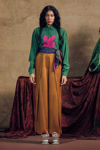 Buy Siddhartha Bansal Multi Color Crepe Collared Neck Patchwork Print Jacket Online at Aza Fashions Buy_Siddhartha Bansal_Multi Color Crepe Collared Neck Patchwork Print Jacket _Online_at_Aza_Fashions
