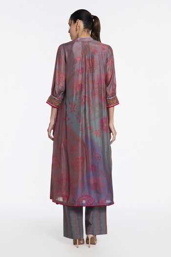 Siddhartha Bansal Meher Gul Bloom Print Kurta & Pant Set