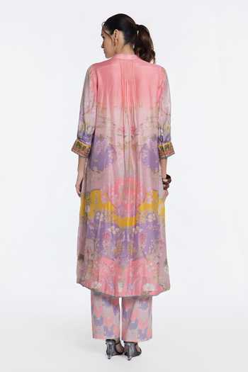 Siddhartha Bansal Spring Noor Printed Kurta & Pant Set