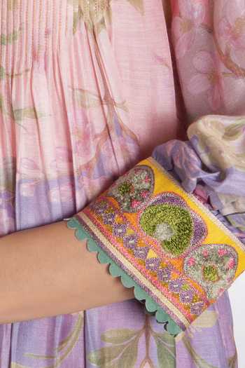 Siddhartha Bansal Multi Color Modal, Muslin, Cotton, Poplin Spring Noor Printed Kurta And Pant Set at Aza Fashions Siddhartha Bansal_Multi Color Modal, Muslin, Cotton, Poplin Spring Noor Printed Kurta And Pant Set _at_Aza_Fashions