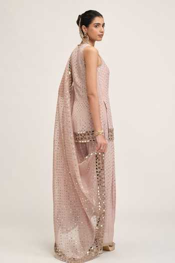 Vvani By Vani Vats Embroidered Kurta Salwar Set