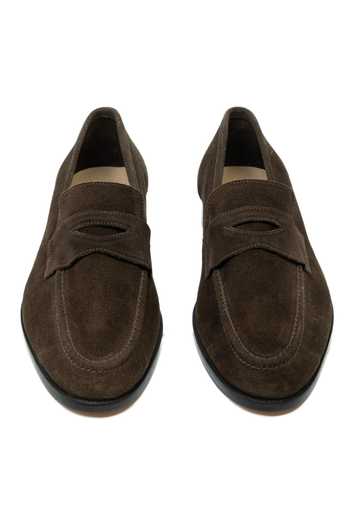 Shop 3dm Lifestyle Brown Soft Penny Loafers at Aza Fashions Shop_3dm Lifestyle_Brown Soft Penny Loafers _at_Aza_Fashions