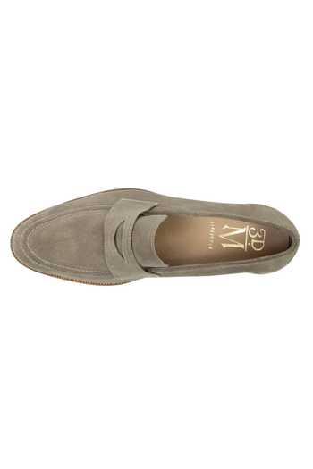 3dm Lifestyle Grey Soft Penny Loafers Online at Aza Fashions 3dm Lifestyle_Grey Soft Penny Loafers _Online_at_Aza_Fashions
