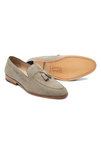 Shop 3dm Lifestyle Beige Tassel Embellished Loafers Online at Aza Fashions Shop_3dm Lifestyle_Beige Tassel Embellished Loafers _Online_at_Aza_Fashions