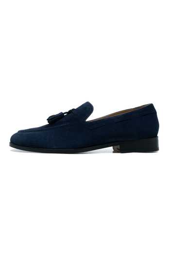 Buy 3dm Lifestyle Blue Tassel Loafers Online at Aza Fashions Buy_3dm Lifestyle_Blue Tassel Loafers _Online_at_Aza_Fashions