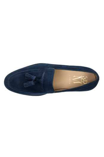 Shop 3dm Lifestyle Blue Tassel Loafers Online at Aza Fashions Shop_3dm Lifestyle_Blue Tassel Loafers _Online_at_Aza_Fashions