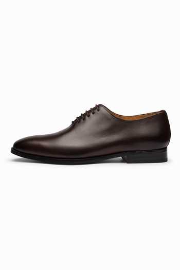 3dm Lifestyle Brown Leather Wholecut Oxford Shoes Online at Aza Fashions 3dm Lifestyle_Brown Leather Wholecut Oxford Shoes _Online_at_Aza_Fashions