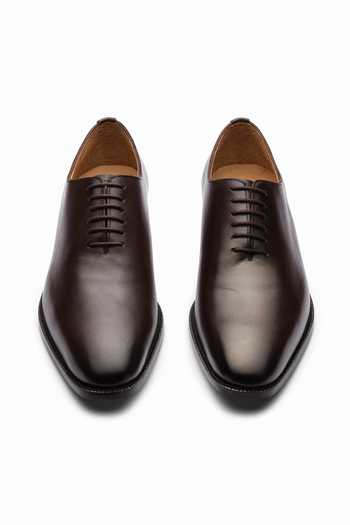 3dm Lifestyle Leather Wholecut Oxford Shoes 