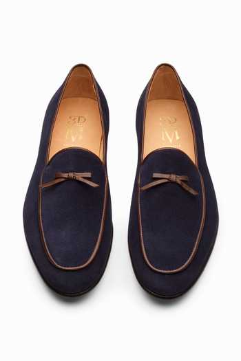 3dm Lifestyle Belgian Bow Trim Loafers 