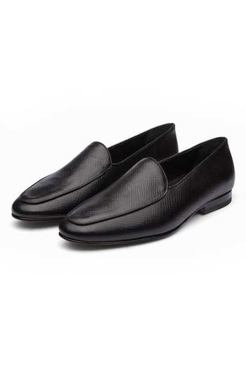 3dm Lifestyle Belgian Grain Pattern Loafers 