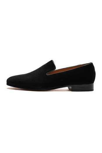 3dm Lifestyle Black Venetian Grain Loafers Online at Aza Fashions 3dm Lifestyle_Black Venetian Grain Loafers _Online_at_Aza_Fashions
