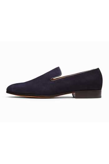 3dm Lifestyle Blue Venetian Slip On Loafers Online at Aza Fashions 3dm Lifestyle_Blue Venetian Slip On Loafers _Online_at_Aza_Fashions