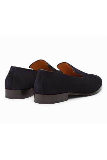 Buy 3dm Lifestyle Blue Venetian Slip On Loafers Online at Aza Fashions Buy_3dm Lifestyle_Blue Venetian Slip On Loafers _Online_at_Aza_Fashions