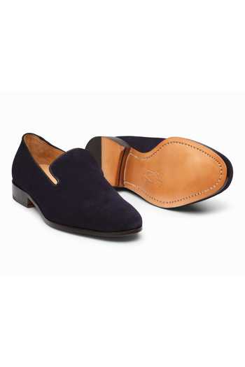 Shop 3dm Lifestyle Blue Venetian Slip On Loafers Online at Aza Fashions Shop_3dm Lifestyle_Blue Venetian Slip On Loafers _Online_at_Aza_Fashions