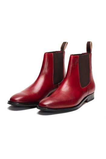 3dm Lifestyle Leather Chisel Toe Chelsea Boots 