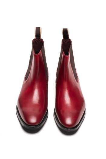 3dm Lifestyle Leather Chisel Toe Chelsea Boots 