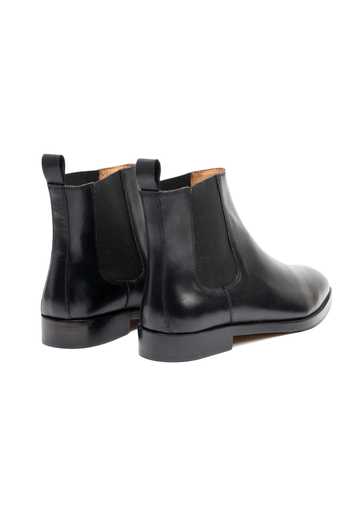 Buy_3dm Lifestyle_Black Leather Chelsea Boots _Online_at_Aza_Fashions