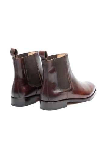 Buy_3dm Lifestyle_Brown Leather Chelsea Boots _Online_at_Aza_Fashions