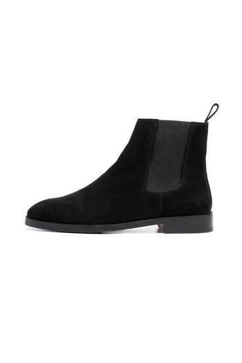 3dm Lifestyle_Black Leather Chelsea Boots _Online_at_Aza_Fashions