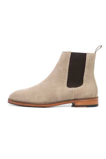 Shop 3dm Lifestyle Beige Leather Chelsea Boots Online at Aza Fashions Shop_3dm Lifestyle_Beige Leather Chelsea Boots _Online_at_Aza_Fashions