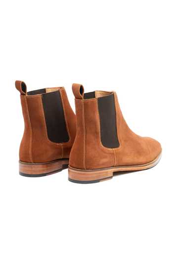 Shop_3dm Lifestyle_Brown Leather Chelsea Boots _Online_at_Aza_Fashions