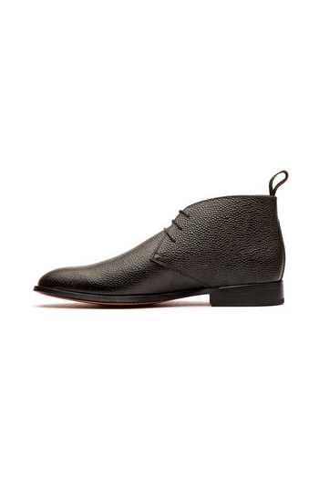 3dm Lifestyle_Black Leather Chukka Boots _Online_at_Aza_Fashions