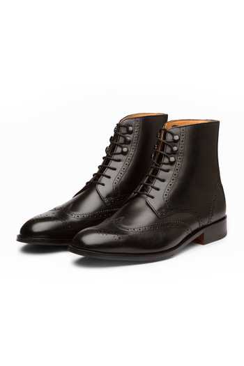 3dm Lifestyle Leather Wingtip Brogue Boots 