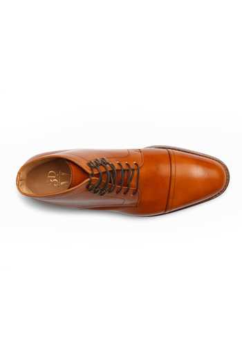 Buy 3dm Lifestyle Brown Leather Toe Cap Derby Boots Online at Aza Fashions Buy_3dm Lifestyle_Brown Leather Toe Cap Derby Boots _Online_at_Aza_Fashions
