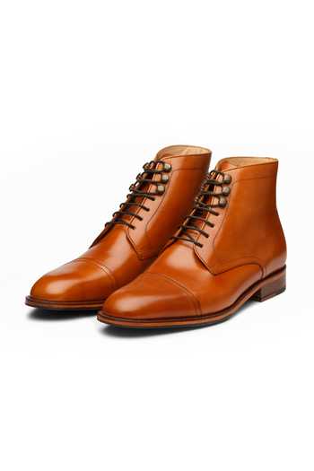 3dm Lifestyle Leather Toe Cap Derby Boots 