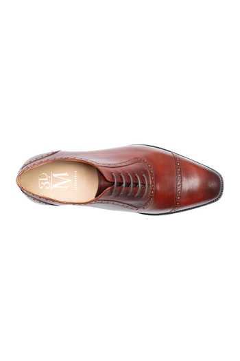 3dm Lifestyle Brown Leather Adelaide Oxford Shoes at Aza Fashions 3dm Lifestyle_Brown Leather Adelaide Oxford Shoes _at_Aza_Fashions