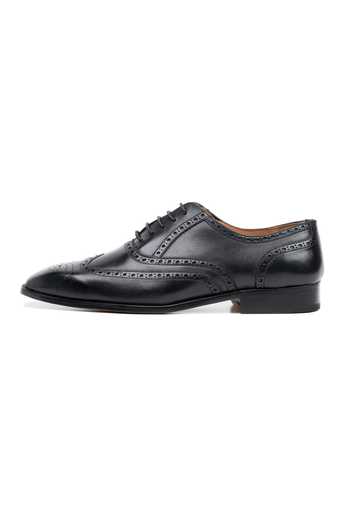 Buy 3dm Lifestyle Black Leather Full Brogue Wingtip Oxford Shoes Online at Aza Fashions Buy_3dm Lifestyle_Black Leather Full Brogue Wingtip Oxford Shoes _Online_at_Aza_Fashions