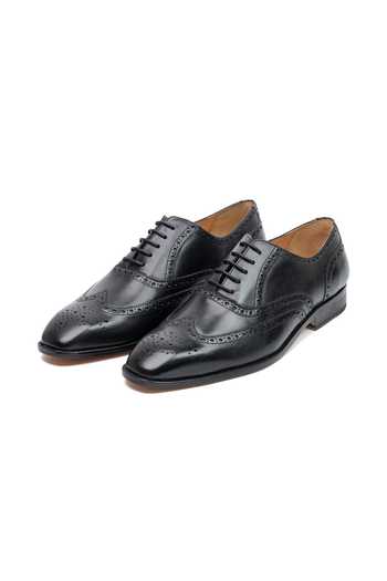 3dm Lifestyle Leather Full Brogue Wingtip Oxford Shoes 