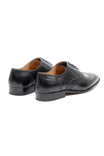 3dm Lifestyle Black Leather Full Brogue Wingtip Oxford Shoes at Aza Fashions 3dm Lifestyle_Black Leather Full Brogue Wingtip Oxford Shoes _at_Aza_Fashions