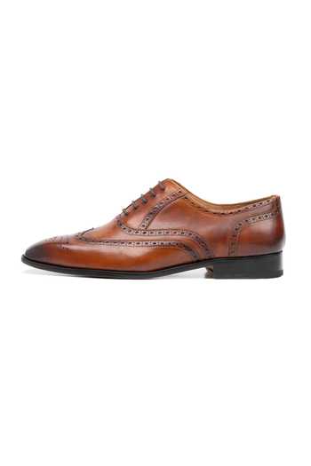 3dm Lifestyle Brown Leather Full Brogue Wingtip Oxford Shoes Online at Aza Fashions 3dm Lifestyle_Brown Leather Full Brogue Wingtip Oxford Shoes _Online_at_Aza_Fashions