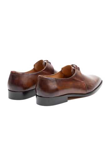 Buy 3dm Lifestyle Brown Leather Two Eyelet Derby Shoes Online at Aza Fashions Buy_3dm Lifestyle_Brown Leather Two Eyelet Derby Shoes _Online_at_Aza_Fashions