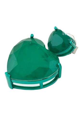 Buy Isharya Green Dore Emerald Botox Earrings Online at Aza Fashions Buy_Isharya_Green Dore Emerald Botox Earrings _Online_at_Aza_Fashions