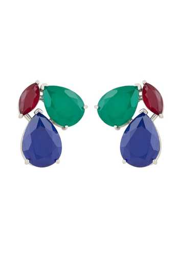 Isharya Trilogy Botox Statement Stud Earrings 