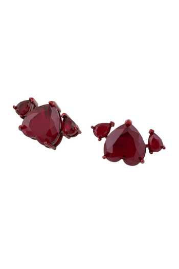 Isharya Maroon Sirein Ruby Botox Stud Earrings Online at Aza Fashions Isharya_Maroon Sirein Ruby Botox Stud Earrings _Online_at_Aza_Fashions