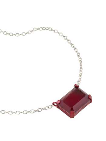 Buy Isharya Red Ruby Botox Pendant Necklace Online at Aza Fashions Buy_Isharya_Red Ruby Botox Pendant Necklace _Online_at_Aza_Fashions
