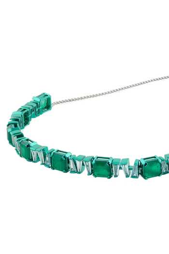 Buy Isharya Emerald Green Memoire Botox Choker Necklace Online at Aza Fashions Buy_Isharya_Emerald Green Memoire Botox Choker Necklace _Online_at_Aza_Fashions