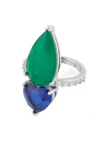 Buy Isharya Blue Dublin Botox Gemstone Ring Online at Aza Fashions Buy_Isharya_Blue Dublin Botox Gemstone Ring _Online_at_Aza_Fashions