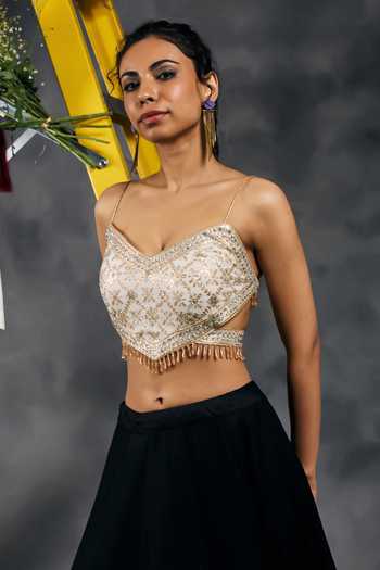 Vandana Sethi Swaroskvi Embellished Blouse