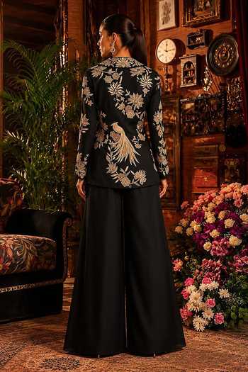 Shreeka Embroidered Jacket & Palazzo Set
