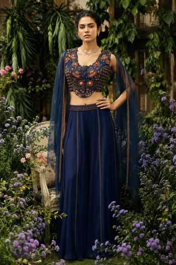 Shreeka Embroidered Waistcoat & Sharara Set