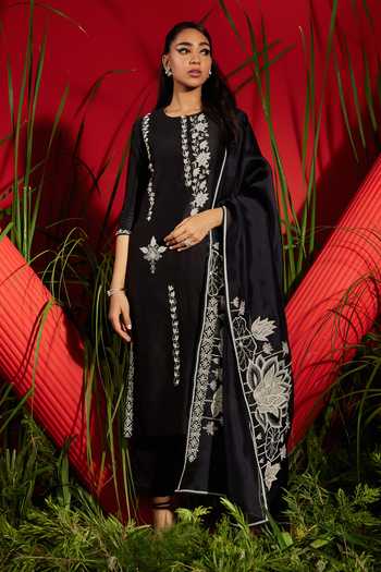 Shreeka Placement Embroidered Kurta Set