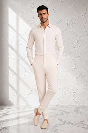 Bubber Couture Revaan Cotton Silk Churidar